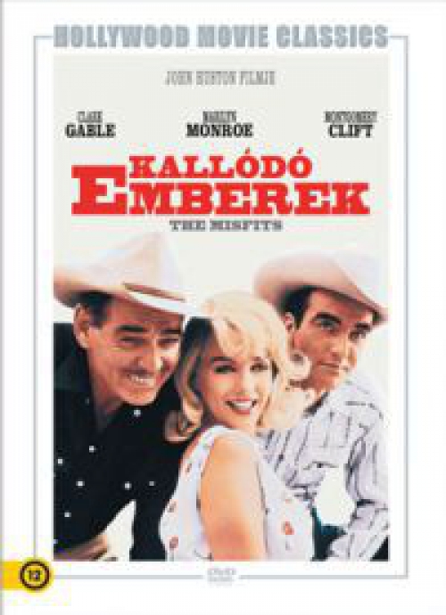 Kallódó emberek *Szinkronizált - Clark Gable  - Marilyn Monroe - 1961 - Antikvár - Kiváló állapotú* DVD
