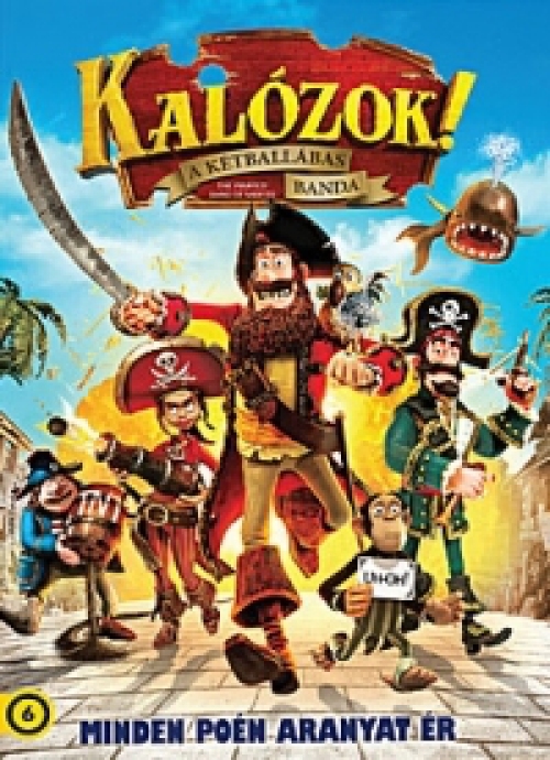 Kalózok! - A kétballábas banda *Antikvár - Kiváló állapotú* DVD Kalózok! - A kétballábas banda *Antikvár - Kiváló állapotú* DVD
