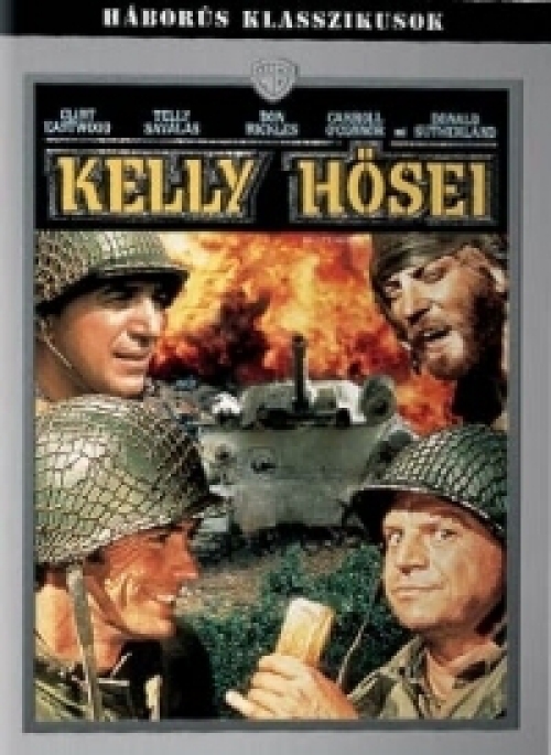 Kelly hősei *Szinkronizált - Clint Eastwood -Telly Savalas - Antikvár - Kiváló állapotú* DVD