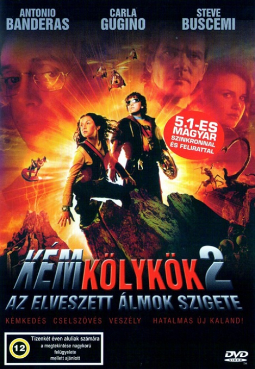 Kémkölykök 2. - Az elveszett álmok szigete  *Antonio Banderas - Antikvár - Kiváló állapotú* DVD