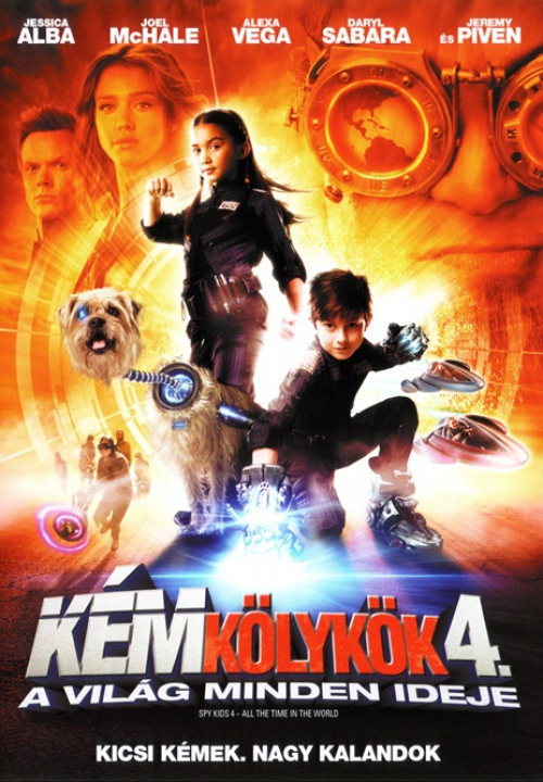 Kémkölykök 4.  *Jessica Alba - Antikvár - Kiváló állapotú* DVD