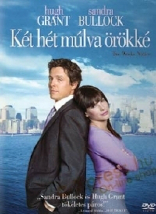 Két hét múlva örökké *Sandra Bullock - Hugh Grant - Antikvár - Kiváló állapotú* DVD