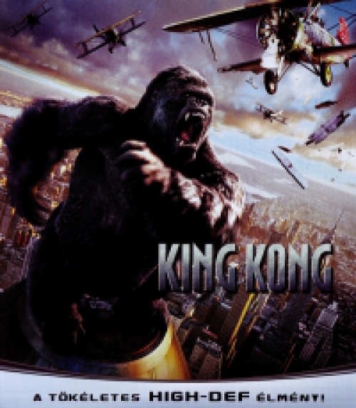 King Kong (2005) *Magyar kiadás - Antikvár - Kiváló állapotú* Blu-ray