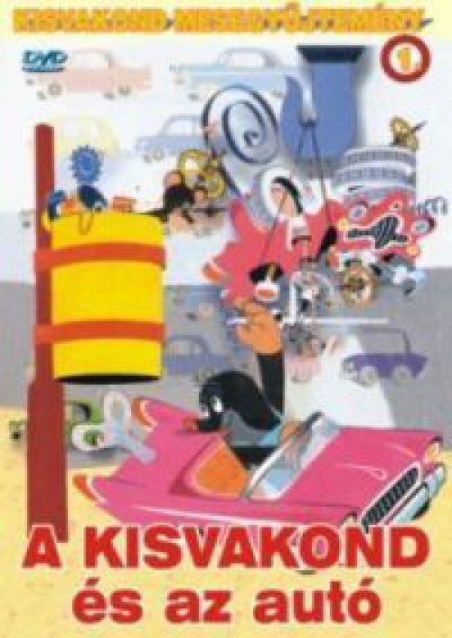 Kisvakond mesegyűjtemény 1. - A Kisvakond és az autó *Antikvár - Kiváló állapotú* DVD