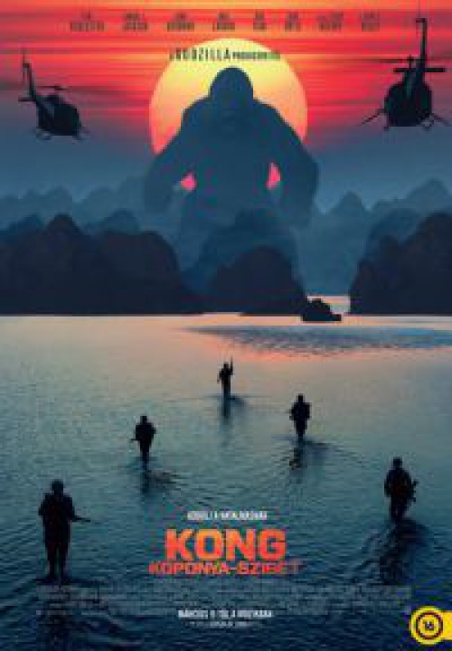 Kong: Koponya-sziget DVD