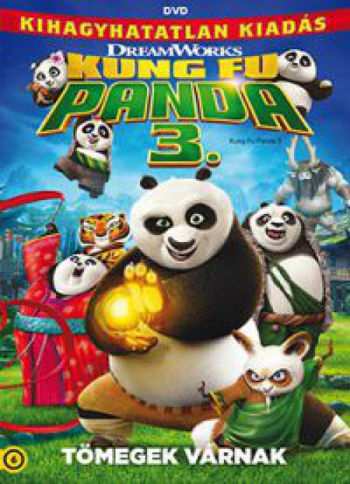Kung Fu Panda 3.  *Antikvár - Kiváló állapotú* DVD