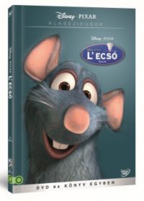 Lecsó (Disney Pixar klasszikusok) - digibook változat, Könyv és DVD egyben* *Antikvár - Kiváló állap DVD