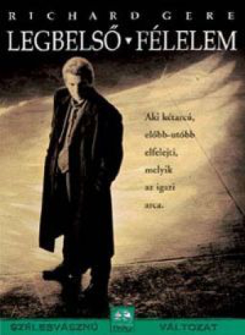 Legbelső félelem *Szinkronizált - Richard Gere - Edward Norton - Antikvár - Kiváló állapotú - Import DVD Legbelső félelem *Szinkronizált - Richard Gere - Edward Norton - Antikvár - Kiváló állapotú - Import DVD