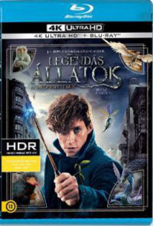 Legendás állatok és megfigyelésük (4K UHD Blu-ray + Blu-ray) Blu-ray Legendás állatok és megfigyelésük (4K UHD Blu-ray + Blu-ray) Blu-ray