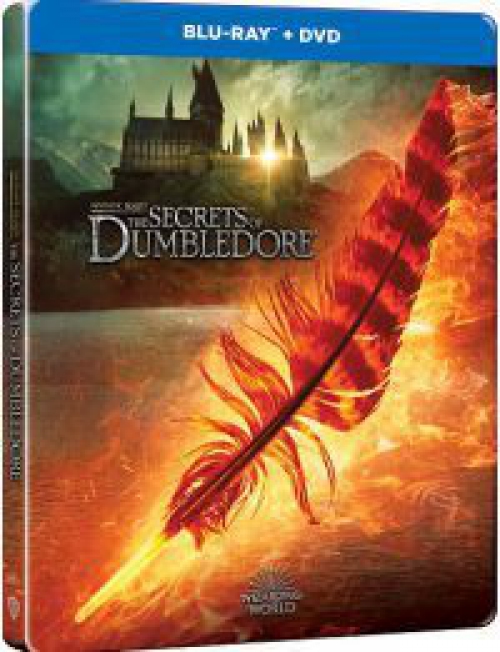 Legendás állatok és megfigyelésük - Dumbledore titkai (Blu-ray + DVD) - limitált, fémdobozos változa Blu-ray