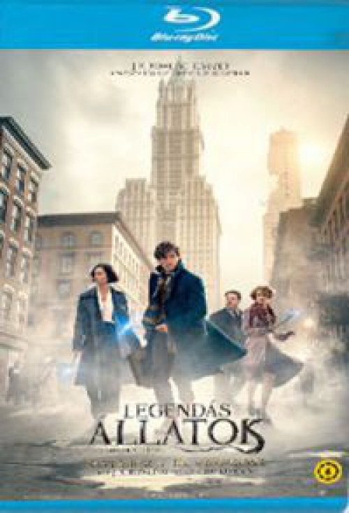 Legendás állatok és megfigyelésük - O-ringgel *Magyar kiadás - Antikvár - Gyűjtői példány - Kiváló á Blu-ray