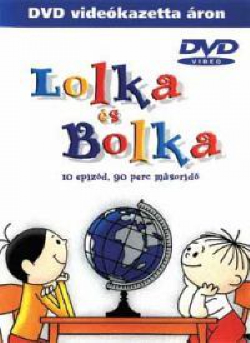 Lolka és Bolka *10 epizód, 90 perc* *Föld körül* *Antikvár - Kiváló állapotú* DVD