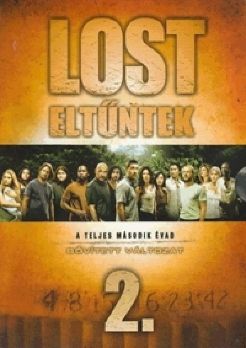Lost - Eltűntek - 2. évad (7 DVD) *Antikvár - Kiváló állapotú* DVD