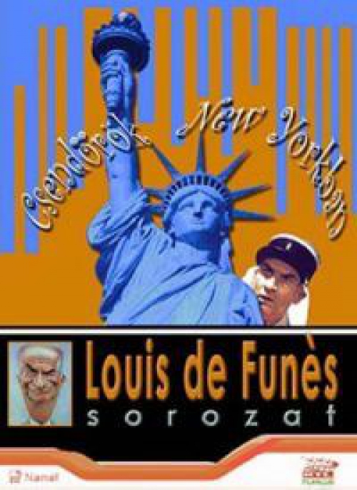 Louis De Funès - Csendőr New Yorkban *Antikvár-Kiváló állapotú* DVD