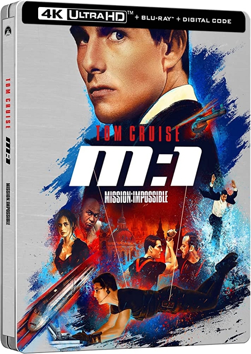 M:I-1 Mission: Impossible (4K UHD + Blu-ray)  - limitált, fémdobozos változat (steelbook) Blu-ray