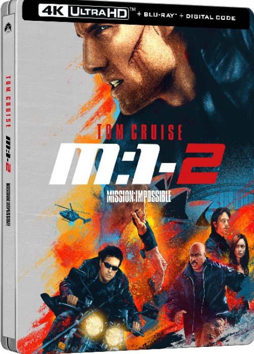 M:I-2 Mission: Impossible 2. (4K UHD + Blu-ray)  - limitált, fémdobozos változat (steelbook) Blu-ray