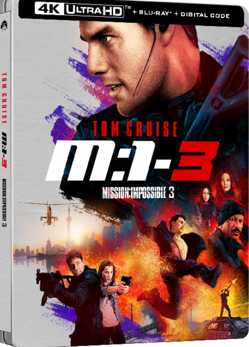 M:I-3 Mission: Impossible 3. (4K UHD + Blu-ray) - limitált, fémdobozos változat (steelbook) Blu-ray