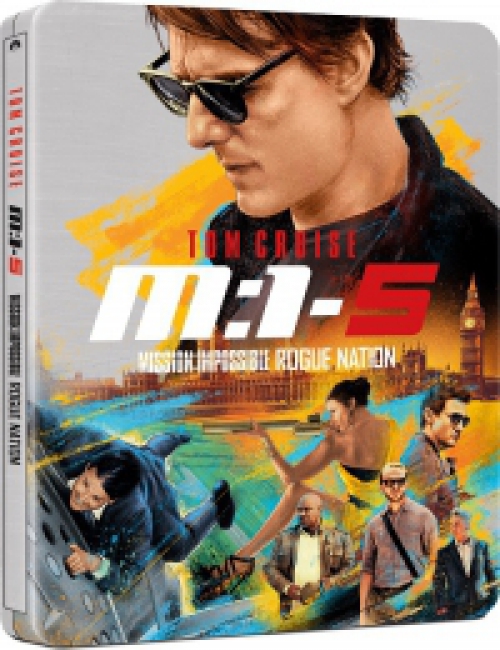 M:I-5 Mission: Impossible - Titkos nemzet (4K UHD + Blu-ray) - limitált, fémdobozos változat (steelb Blu-ray