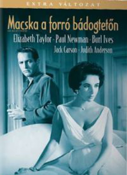 Macska a forró bádogtetőn *Elizabeth Taylor - Paul Newman - Antikvár - Kiváló állapotú* DVD