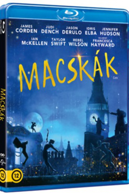 Macskák *2019* *Magyar kiadás - Antikvár - Kiváló állapotú* Blu-ray