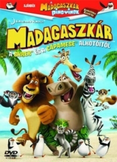 Madagaszkár *Import - Magyar szinkronnal* *Antikvár-Kiváló állapotú* DVD