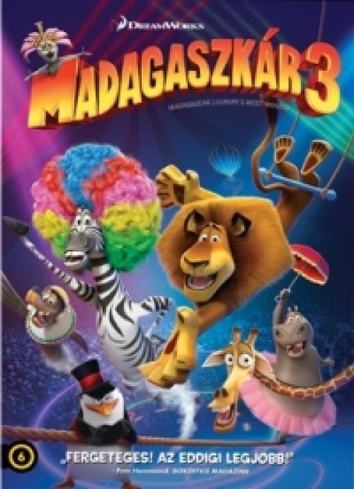 Madagaszkár 3. *Antikvár - Közepes állapotú* DVD