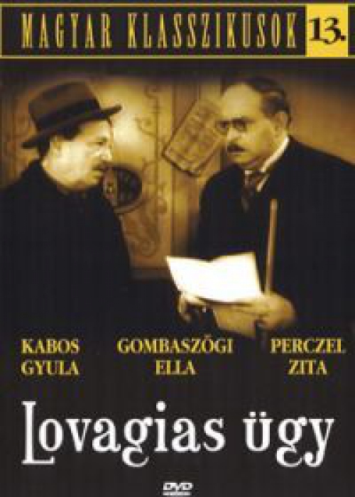 Magyar Klasszikusok 13. - Lovagias ügy *Antikvár - Kiváló állapotú* DVD