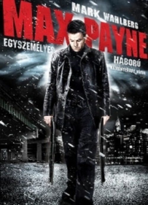 Max Payne - Egyszemélyes háború *Mark Wahlberg - Antikvár-Kiváló állapotú* DVD