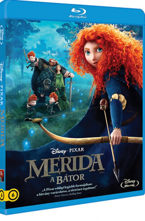 Merida a bátor *Antikvár-Kiváló állapotú-Magyar kiadás* Blu-ray