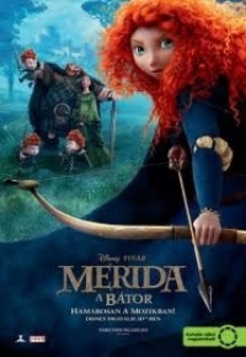 Merida a bátor (Disney)  *Antikvár - Kiváló állapotú* DVD