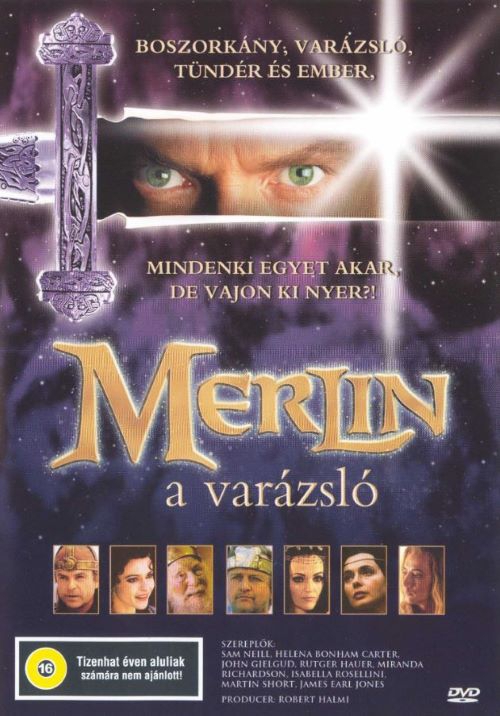 Merlin a varázsló *Sam Neill - Antikvár - Kiváló állapotú* DVD Merlin a varázsló *Sam Neill - Antikvár - Kiváló állapotú* DVD