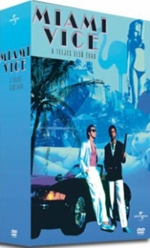 Miami Vice - 1. évad  1-8. rész (8 DVD)  *Antikvár - Kiváló állapotú* DVD