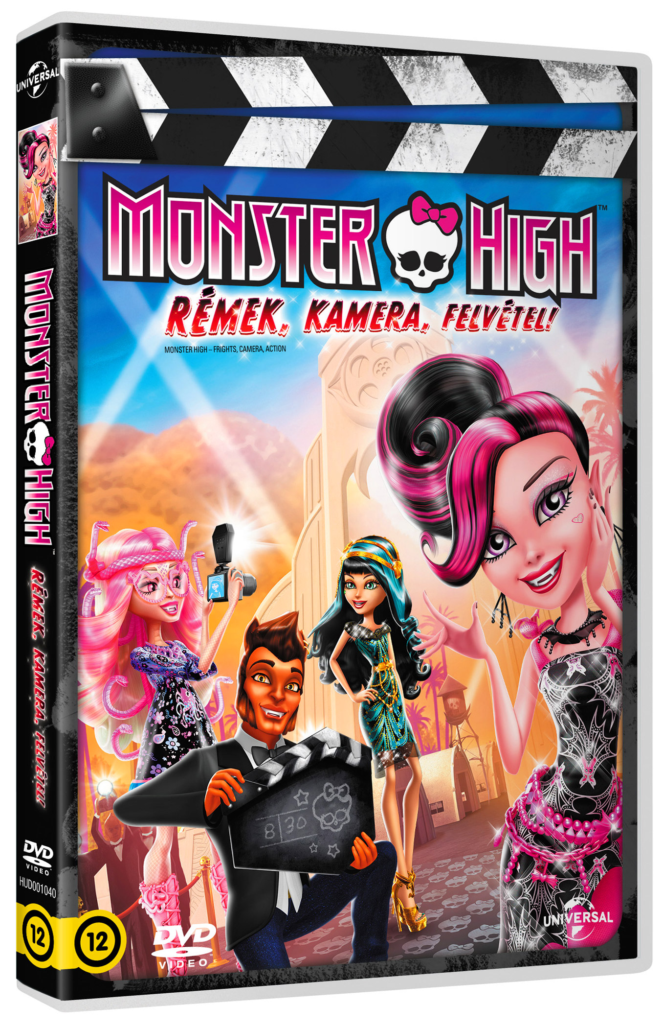 Monster High - Rémek, kamera, felvétel DVD