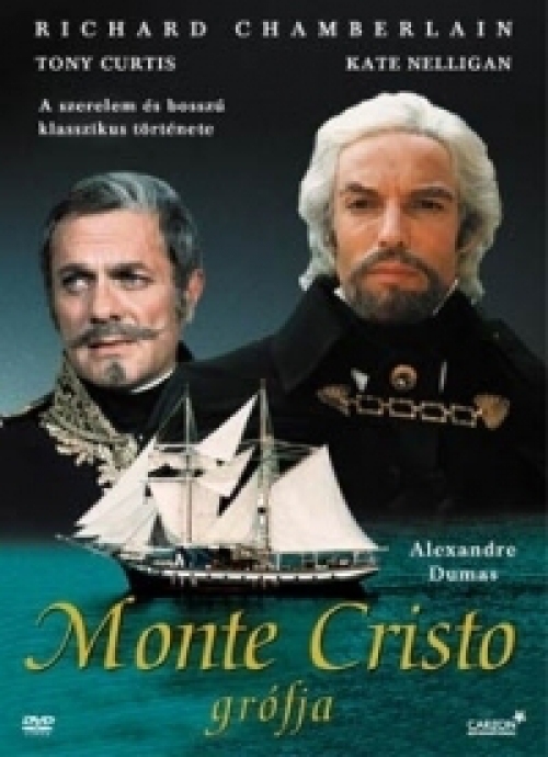 Monte Cristo grófja  *Klasszikus-Richard Chamberlain* *Antikvár-Kiváló állapotú* DVD