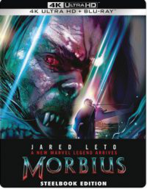 Morbius (4K UHD + Blu-ray) - limitált, fémdobozos változat (steelbook) Blu-ray