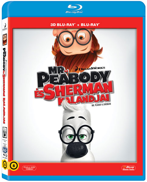 Mr. Peabody és Sherman kalandjai 2D és 3D Blu-ray