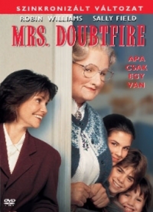 Mrs. Doubtfire *Import - Magyar szinkronnal* *Antikvár - Kiváló állapotú* DVD