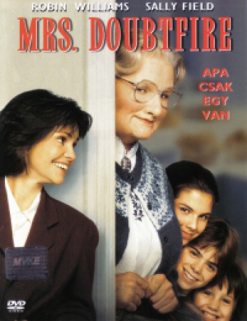 Mrs. Doubtfire – Apa csak egy van *Feliratos - Antikvár - Kiváló állapotú* DVD