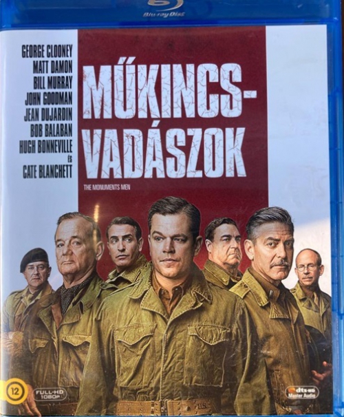 Műkincsvadászok *Magyar kiadás - Antikvár - Kiváló állapotú* Blu-ray