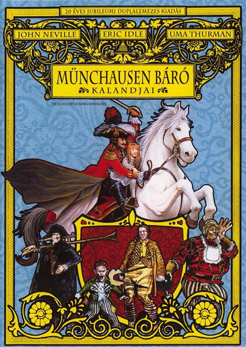 Münchausen báró kalandjai  (2 DVD) *Jubileumi kiadás* *Szinkronizált* *Antikvár - Kiváló állapotú* DVD