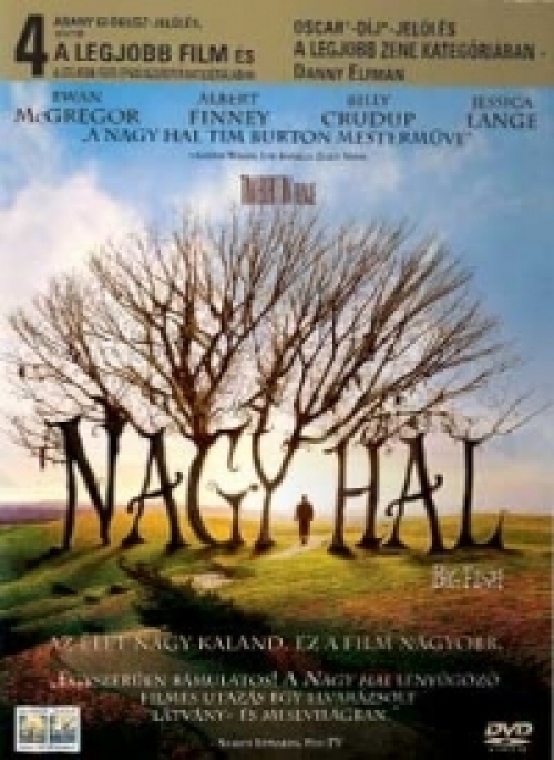 Nagy hal *Szinkronizált - Tim Burton - Ewan McGregor - Albert Finney - Antikvár - Kiváló állapotú* DVD