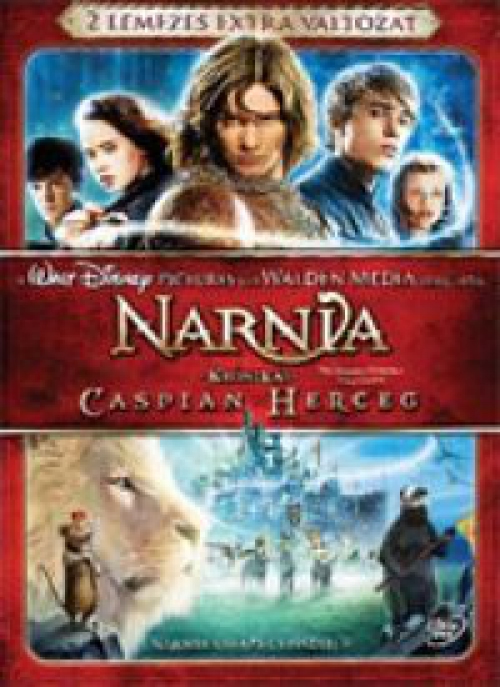 Narnia krónikái - Caspian herceg (2 DVD) *Antikvár-Kiváló állapotú* DVD