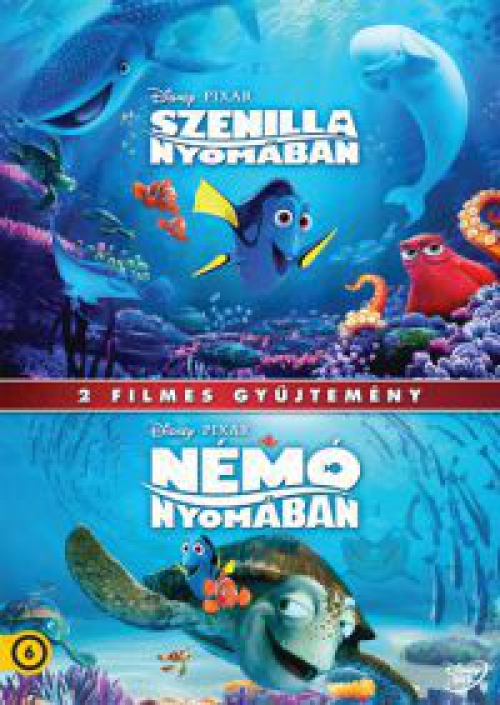 Némó és Szenilla nyomában gyűjtemény (2 DVD) *Bontatlan - Antikvár* DVD