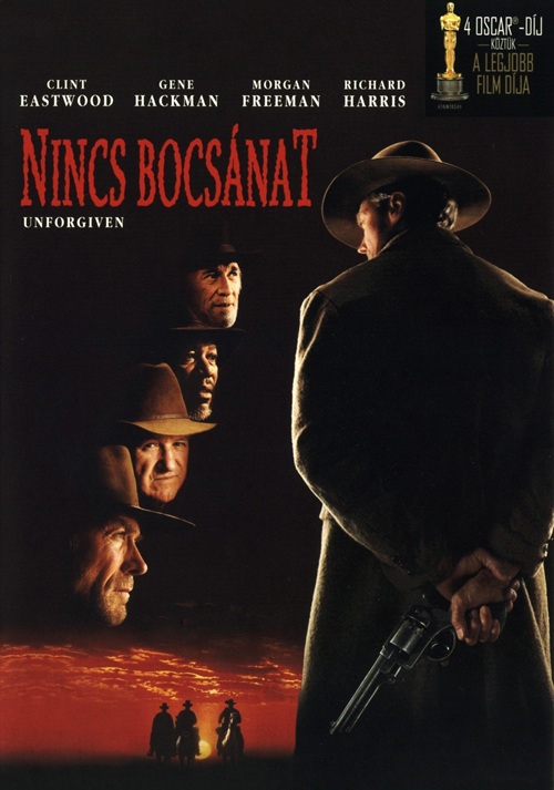 Nincs bocsánat *Szinkronizált*  *Clint Eastwood - Gene Hackman - Antikvár - Kiváló állapotú* DVD