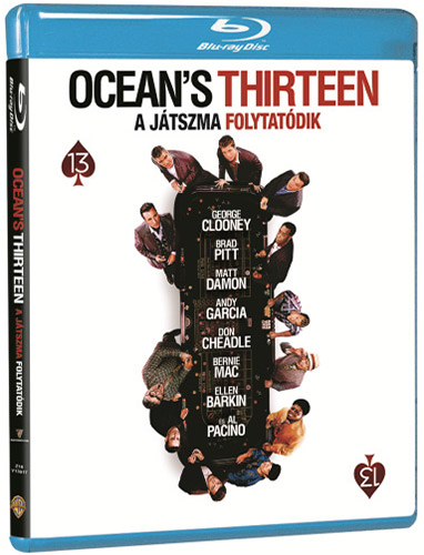 Oceans Thirteen: A játszma folytatódik Blu-ray Oceans Thirteen: A játszma folytatódik Blu-ray