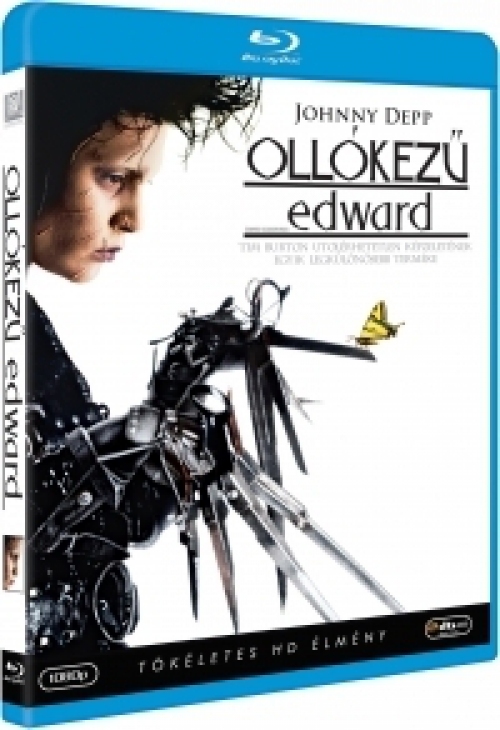 Ollókezű Edward *25. évfordulós kiadás*  *Antikvár-Kiváló állapotú-Magyar kiadás* Blu-ray