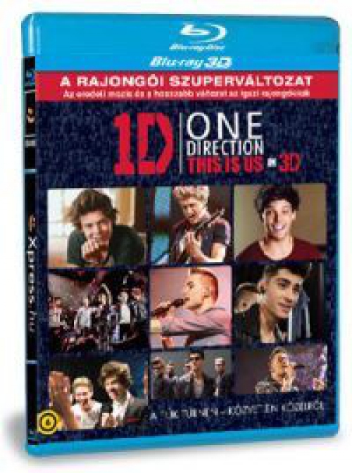 One Direction - This Is Us 2D és 3D Blu-ray