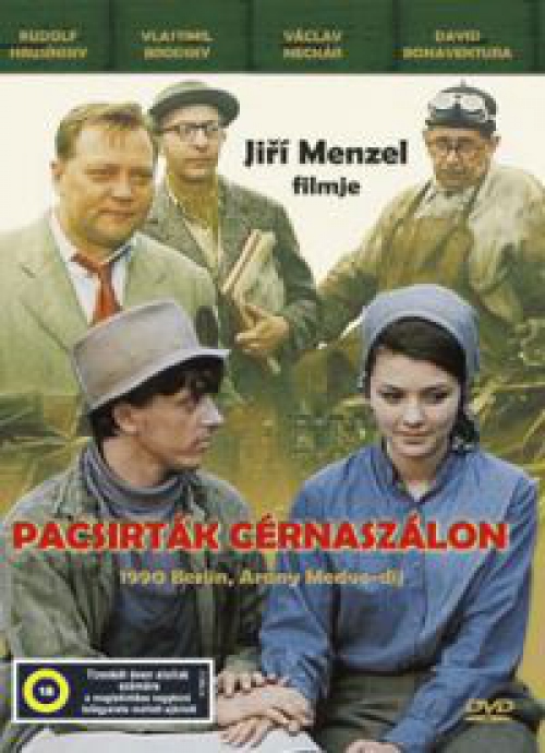 Pacsirták cérnaszálon *Jirí Menzel - Csehszlovák vígjáték - Antikvár - Kiváló állapotú* DVD