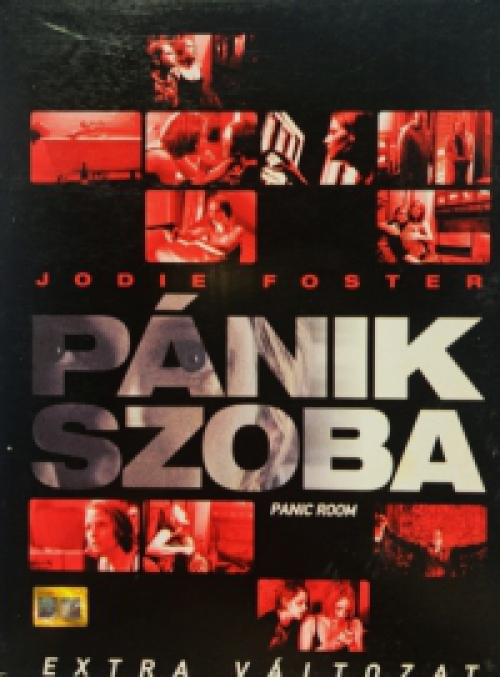 Pánikszoba - Extra változat (3 DVD) *Jodie Foster - Szinkronizált - Antikvár - Kiváló állapotú* DVD