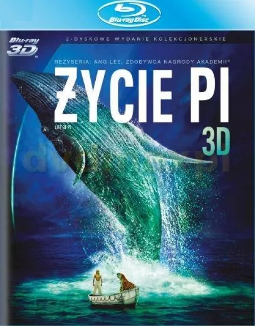 Pi élete 3D Blu-ray